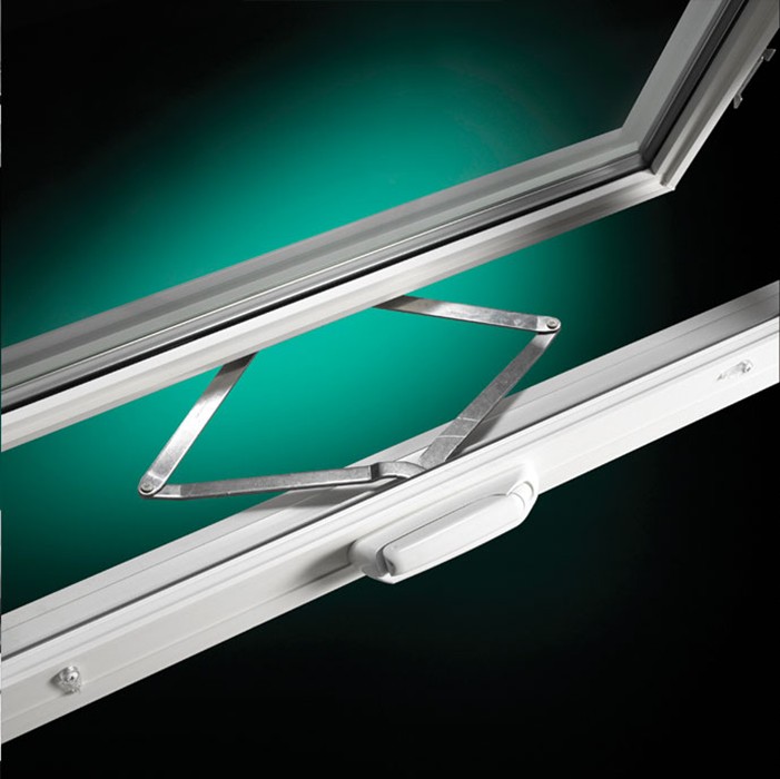 Opening mechanism for awning window